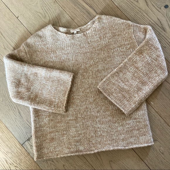 Demylee Sweaters - DEMYLEE Wool Racoon Bell Sleeve Sweater